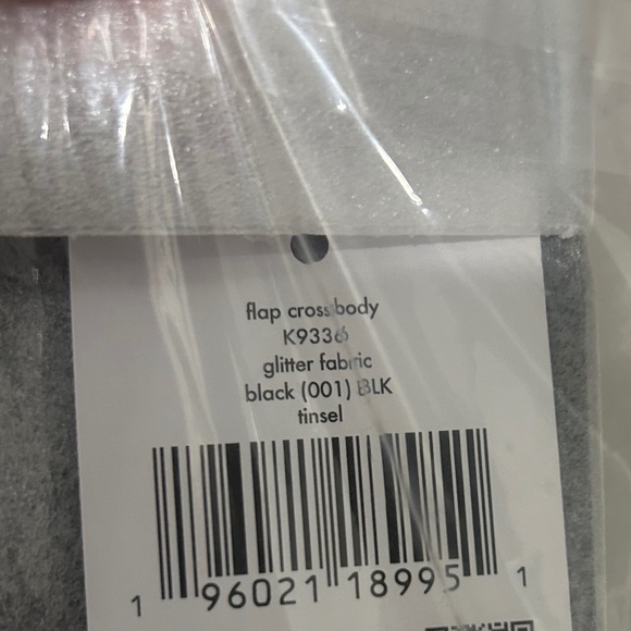 Kate Spade (NWT) Tinsel Flap Crossbody in Black Glitter - Picture 6 of 6